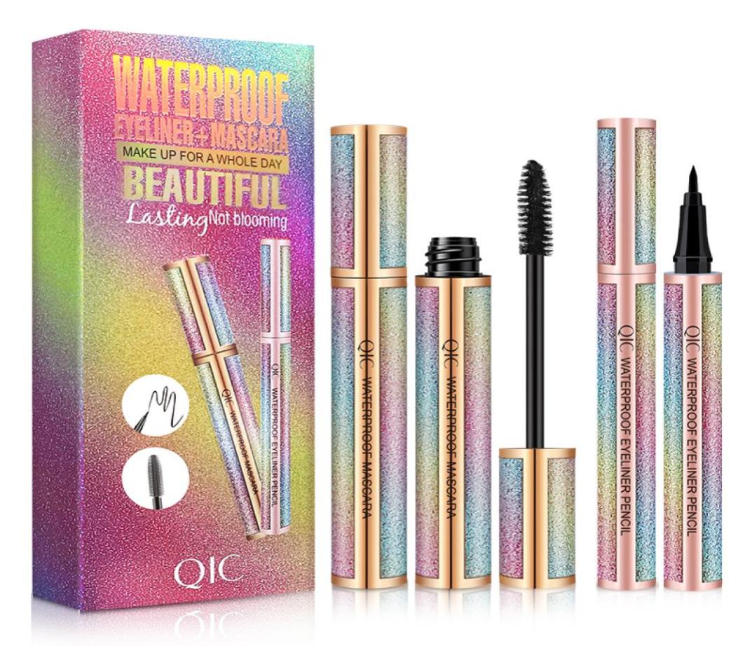 4D Fiber Lash Mascara Liquid Eyeliner Pencil kit Black Waterproof Makeup QIC starry sky Mascara Volume thick eyelash Long Lasting 9114351
4D Fiber Lash Mascara Liquid Eyeliner Pencil kit Black Waterproof Makeup QIC starry sky Mascara Volume thick eyelash Long Lasting 9114351