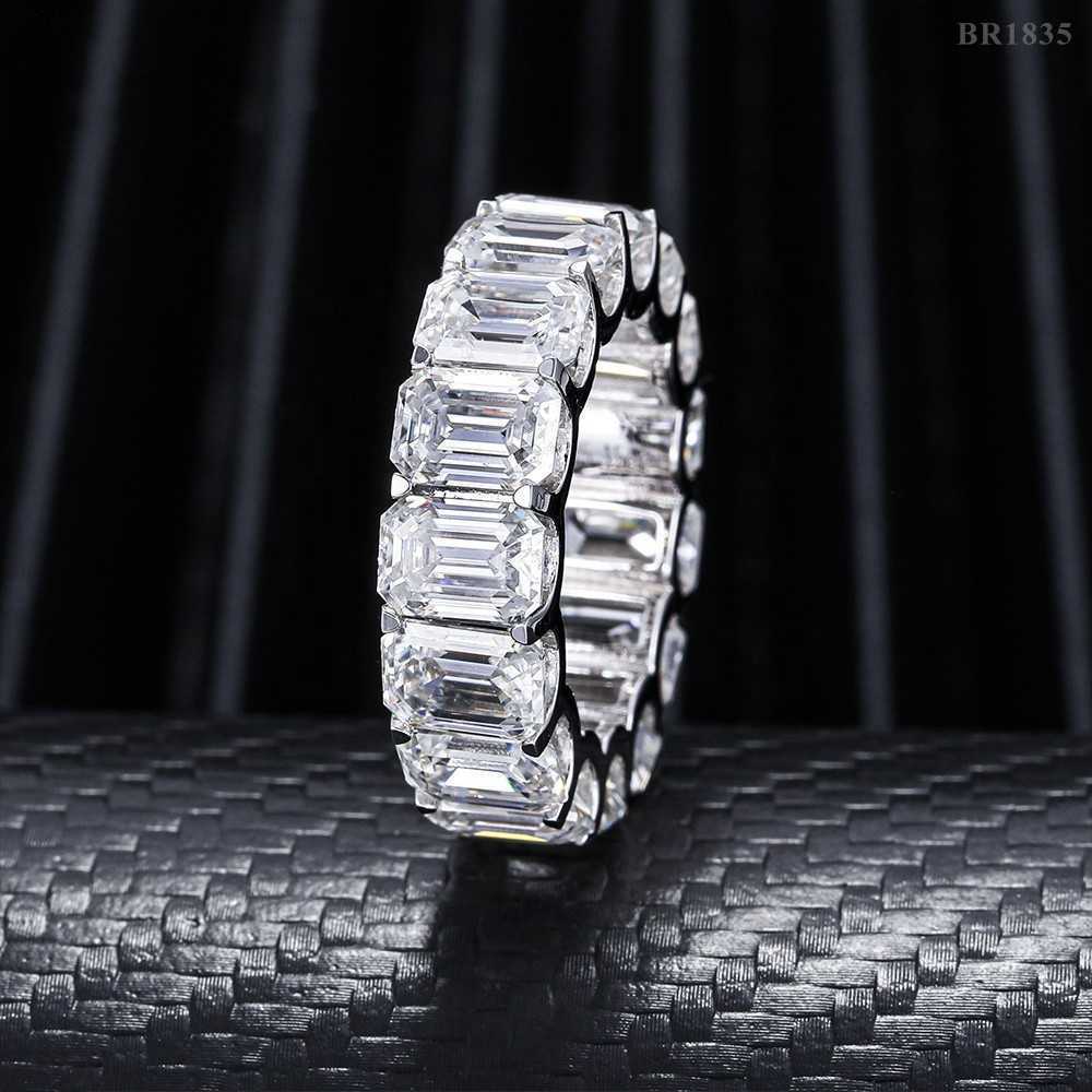 Luxury Jewelry Moissanite Rings Vvs Moissanite Diamond Band 925 Sterling Silver Gold Plated Wedding Engagement Moissanite Ring
Luxury Jewelry Moissanite Rings Vvs Moissanite Diamond Band 925 Sterling Silver Gold Plated Wedding Engagement Moissanite Ring