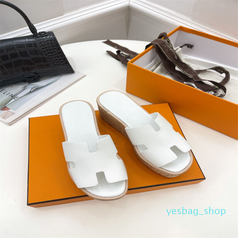 Designer Thick Sole Slippers Wedges High Heel Sandals Open Toe Women Dress Shoes, White
Designer Thick Sole Slippers Wedges High Heel Sandals Open Toe Women Dress Shoes, White