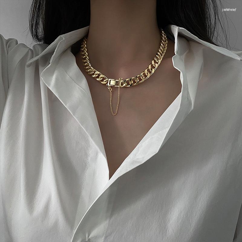 Choker Minar Cool Chunky Cuban Chain For Women Gold Color Metallic Bucket Punk Necklace Minimalist Statement Jewelry
Choker Minar Cool Chunky Cuban Chain For Women Gold Color Metallic Bucket Punk Necklace Minimalist Statement Jewelry