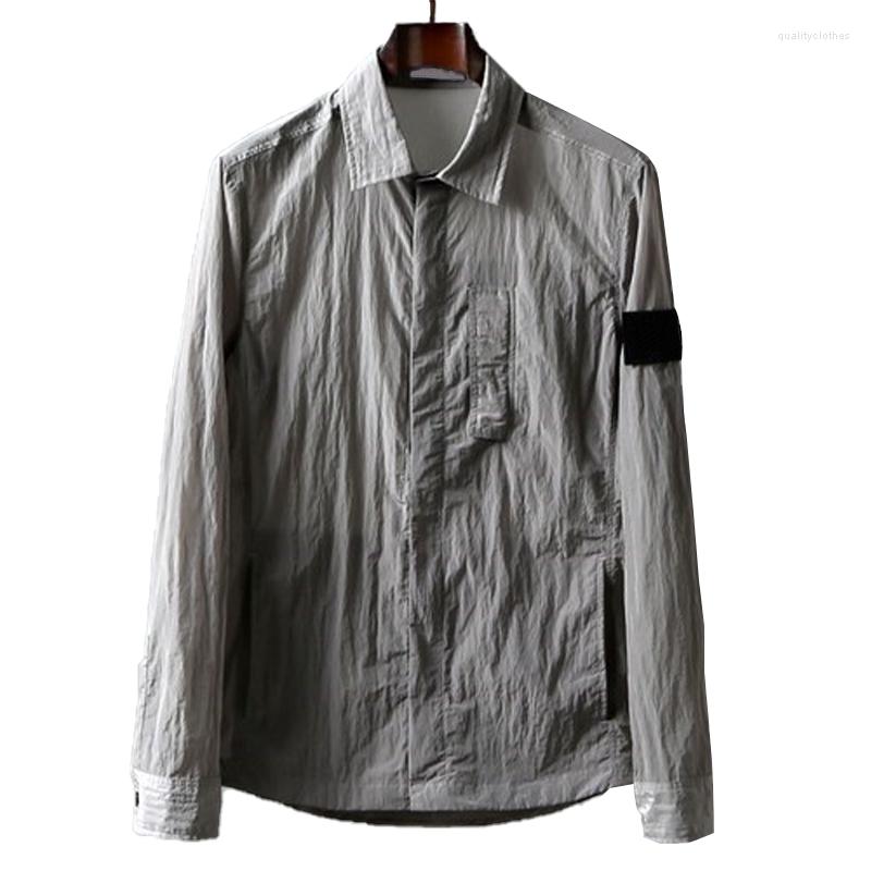 Men's Jackets Men's Spring And Summer Male Metal Nylon Jacket Compass Armband Thin Casual Coat, Black
Men's Jackets Men's Spring And Summer Male Metal Nylon Jacket Compass Armband Thin Casual Coat, Black
