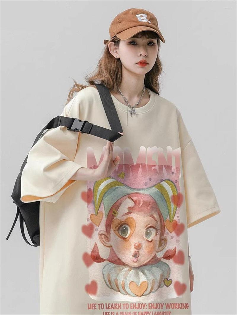 Women's T Shirts Kawaii Cartoon Loose Hip-Hop Girls Tops Summer Tees Harajuku Oversized Sweet Cool Vintage Short Sleeve Shirt Femme
Women's T Shirts Kawaii Cartoon Loose Hip-Hop Girls Tops Summer Tees Harajuku Oversized Sweet Cool Vintage Short Sleeve Shirt Femme