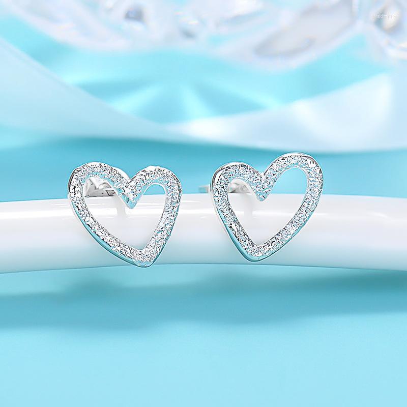 Stud Earrings VENTFILLE 925 Sterling Silver Ear Studs Love Heart Women's Fashion Personality Jewelry Gifts Wholesale
Stud Earrings VENTFILLE 925 Sterling Silver Ear Studs Love Heart Women's Fashion Personality Jewelry Gifts Wholesale
