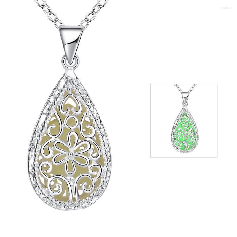 Pendant Necklaces Lureme Fashion Jewelry Glow In The Dark Luminous Charm Waterdrop Necklace For Women Silver Plated (01003855)
Pendant Necklaces Lureme Fashion Jewelry Glow In The Dark Luminous Charm Waterdrop Necklace For Women Silver Plated (01003855)