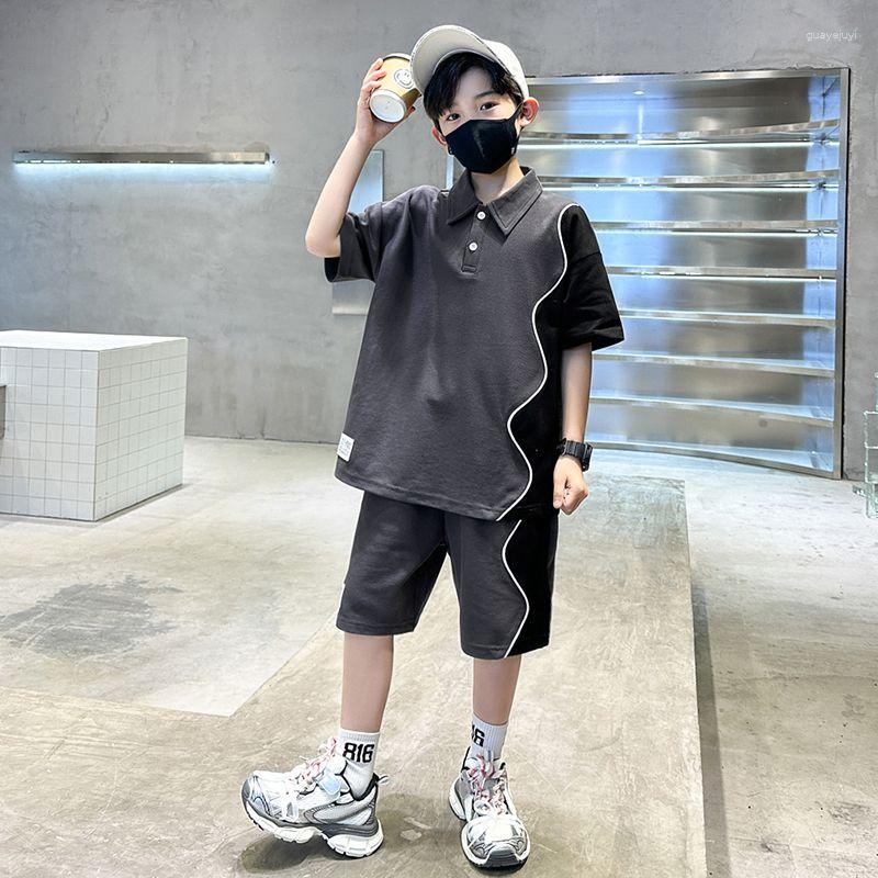 Clothing Sets 2023 Boys Summer T-shirt Short Sleeve Shorts Kids Boy Clothes Children Outfits Suit Teens 6 8 10 12 14 Year, Gray
Clothing Sets 2023 Boys Summer T-shirt Short Sleeve Shorts Kids Boy Clothes Children Outfits Suit Teens 6 8 10 12 14 Year, Gray