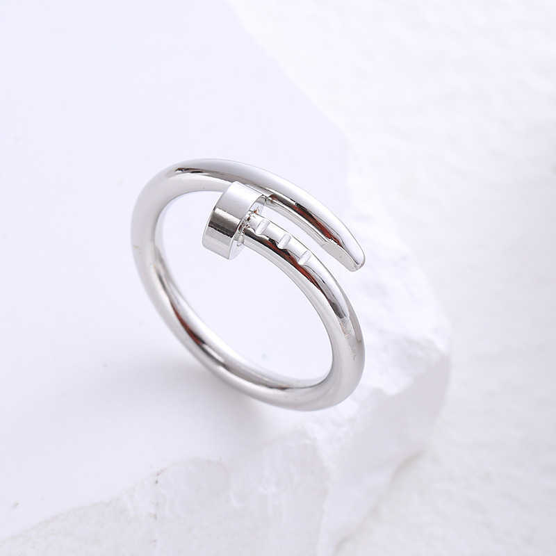 Internet celebrity Korean version Carti nail ring for women stainless steel simple and high-end cold indifferent style personalized fashion light luxury titanium
Internet celebrity Korean version Carti nail ring for women stainless steel simple and high-end cold indifferent style personalized fashion light luxury titanium