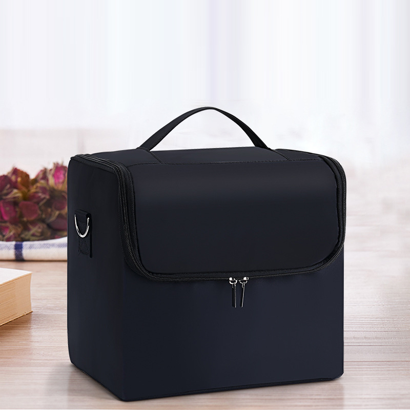 Cosmetic Bags Cases Multilayer Clapboard Cosmetic Bag Case Beauty Salon Tattoos Nail Art Tool Bin Women Makeup Organizer Large Capacity Bag 230627