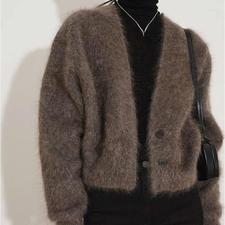 Women's Knits Winter Warm Soft Vintage Imitation Mink Velvet Knit Sweater Coat For Women Cardigan Temperament Outerwear Tops, Black
Women's Knits Winter Warm Soft Vintage Imitation Mink Velvet Knit Sweater Coat For Women Cardigan Temperament Outerwear Tops, Black