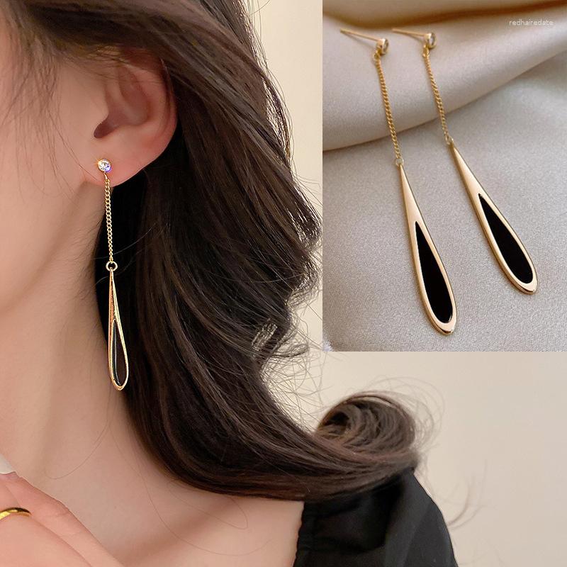 Dangle Earrings Vintage Drop Oil Black Water Long Tassel For Women 2023 Fashion Wedding Party Luxury Accessories Jewelry Gifts
Dangle Earrings Vintage Drop Oil Black Water Long Tassel For Women 2023 Fashion Wedding Party Luxury Accessories Jewelry Gifts