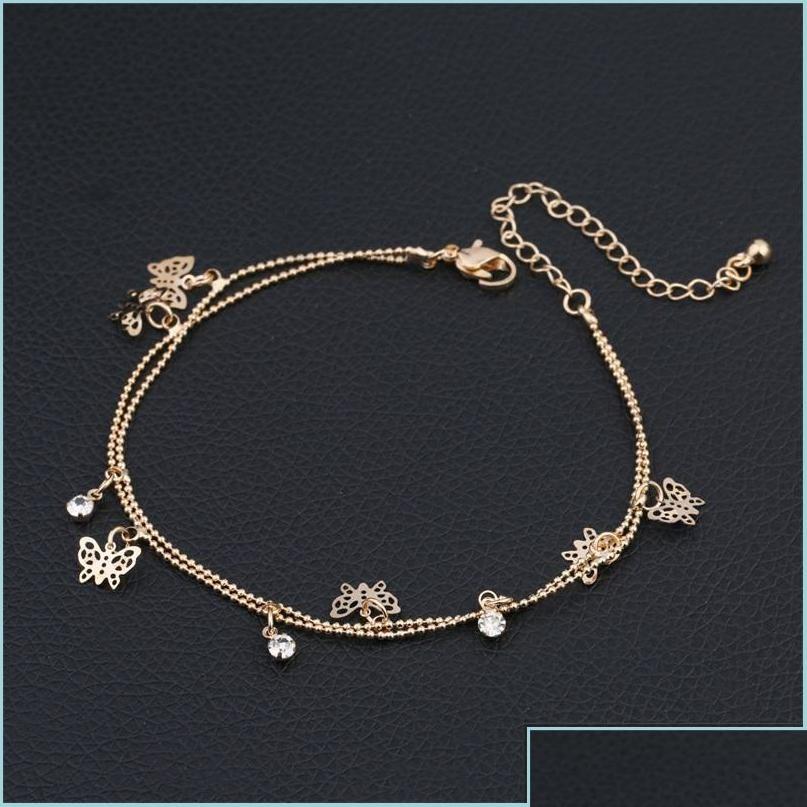 Anklets Butterfly Anklet Bead Charm Double Fashion Chain Jewelry Deck Foot Women Ankle Bracelets Holiday Gift Ornament 2 45Zy K2 Dro Dhxer
Anklets Butterfly Anklet Bead Charm Double Fashion Chain Jewelry Deck Foot Women Ankle Bracelets Holiday Gift Ornament 2 45Zy K2 Dro Dhxer