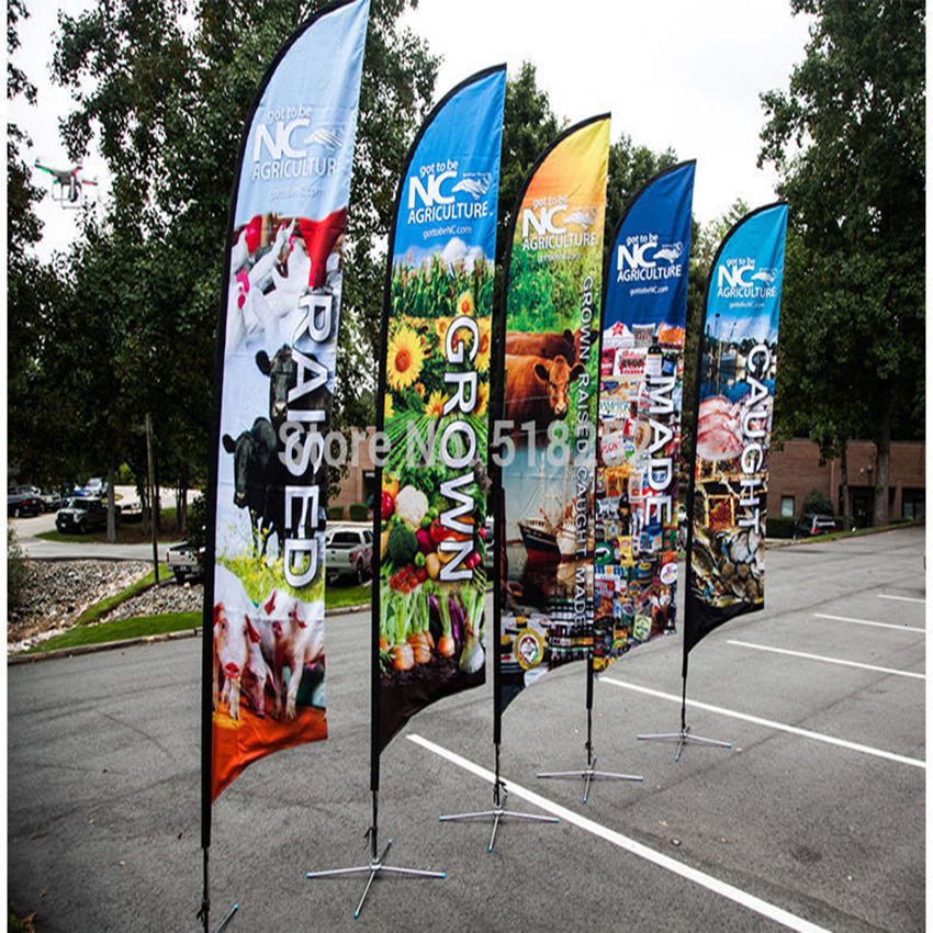 Banner Flags Beach Flags Custom Feather Banners Any Club Sports Advertising Promotion No Flagpole Outdoor Workshop Car Wash Flying 230627