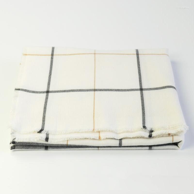 Scarves Women Solid Plaid Printed Knitted Viscose Scarf Girls Soft Ivory White Checked Print Square Winter Cape Shawl Wrap
Scarves Women Solid Plaid Printed Knitted Viscose Scarf Girls Soft Ivory White Checked Print Square Winter Cape Shawl Wrap