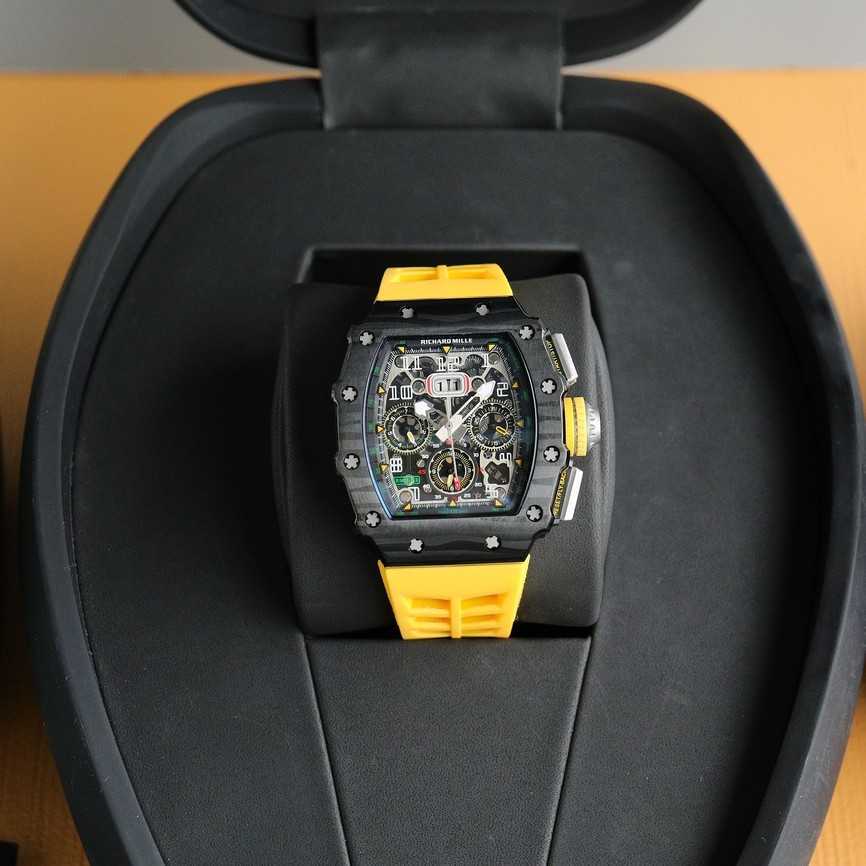 Fantastic Mechanical R i c h a r d Luxury Super style Male wrist watches RM11 RM11-03 Q0EQ designer High-end quality black bezel for men waterproof
Fantastic Mechanical R i c h a r d Luxury Super style Male wrist watches RM11 RM11-03 Q0EQ designer High-end quality black bezel for men waterproof