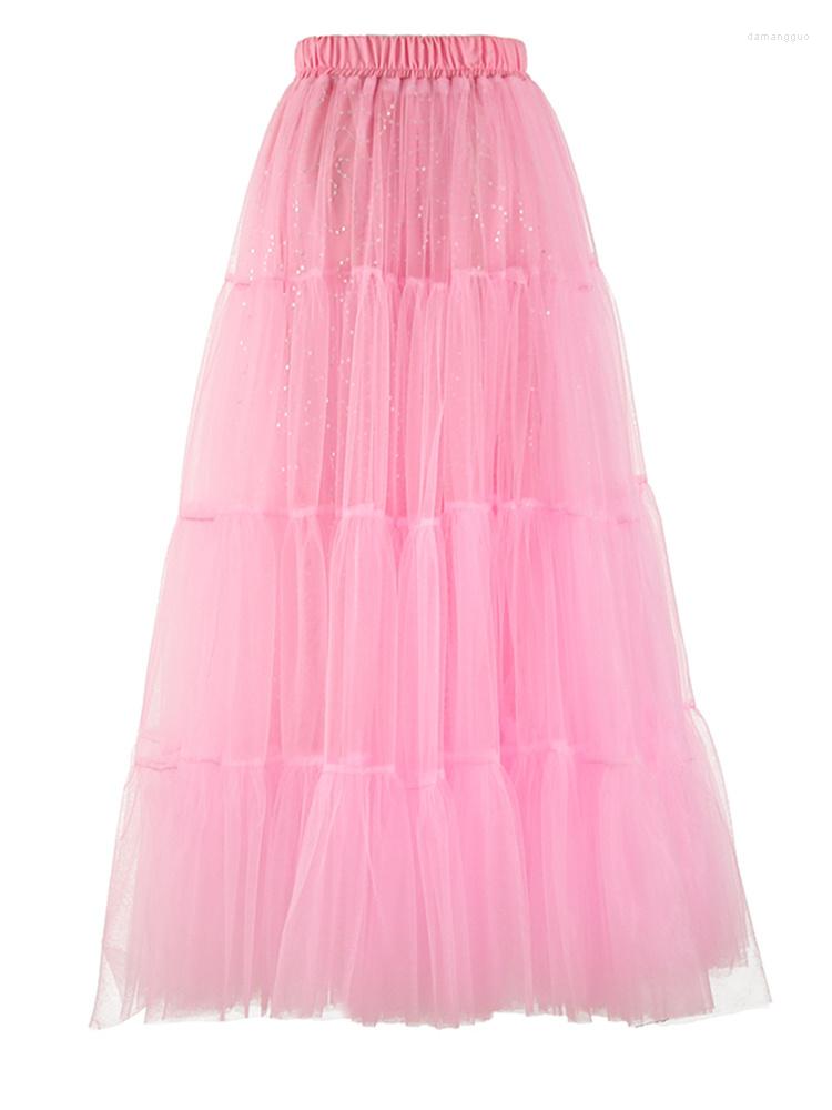 Skirts High Elastic Waist Violet Gauze Pleated Sequins A-line Half-body Skirt Women Fashion Tide Spring Autumn 2023 H364, Black
Skirts High Elastic Waist Violet Gauze Pleated Sequins A-line Half-body Skirt Women Fashion Tide Spring Autumn 2023 H364, Black