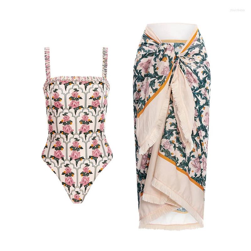 Women' Swimwear Summer Suit For Women 2023 One Piece Swimsuit Bikini Set Flower Girl Beach Skirt Print Polyester Korean Female
Women' Swimwear Summer Suit For Women 2023 One Piece Swimsuit Bikini Set Flower Girl Beach Skirt Print Polyester Korean Female