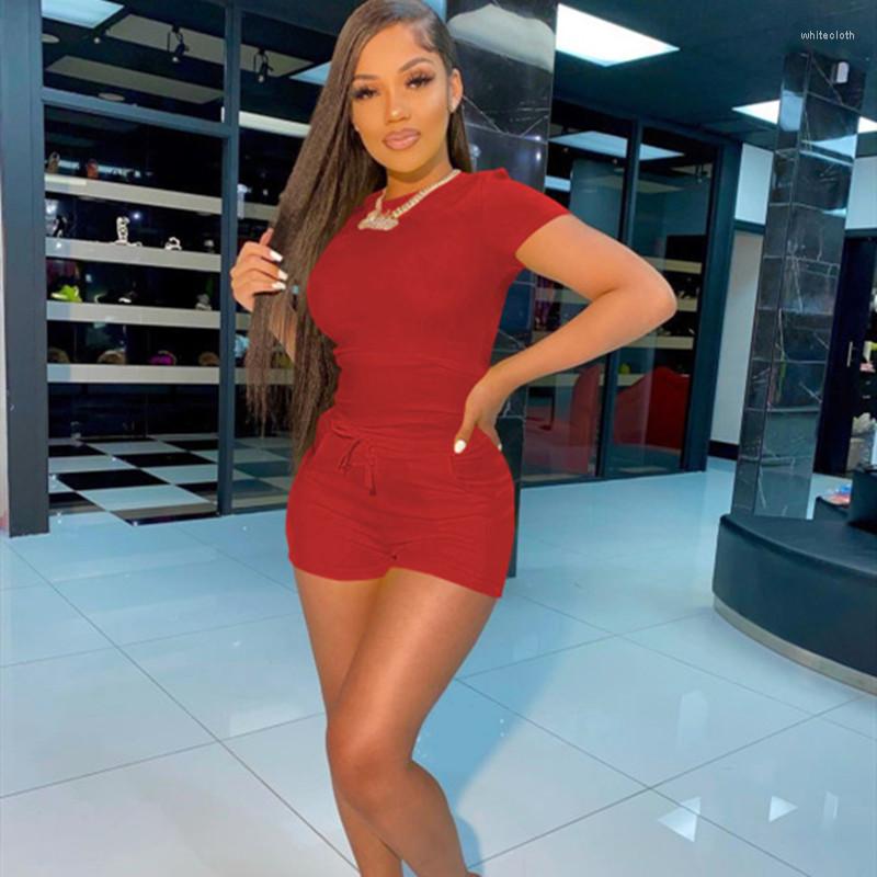Women' Tracksuits Women Short Sleeve Tee Shirts Solid Tracksuit Summer Outfits Two Piece Set Sporty Jogger Suit Biker Shorts, Black
Women' Tracksuits Women Short Sleeve Tee Shirts Solid Tracksuit Summer Outfits Two Piece Set Sporty Jogger Suit Biker Shorts, Black