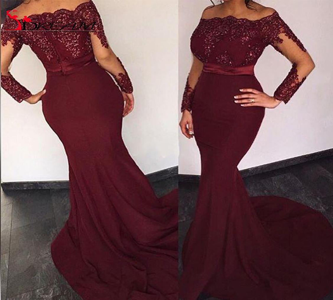 Burgundy Wine Red Long Sleeve Prom Dress Sexy Off Shoulder Applique Special Occasion Dress Party Dress Plus Size vestido de festa 4157806, Silver
Burgundy Wine Red Long Sleeve Prom Dress Sexy Off Shoulder Applique Special Occasion Dress Party Dress Plus Size vestido de festa 4157806, Silver