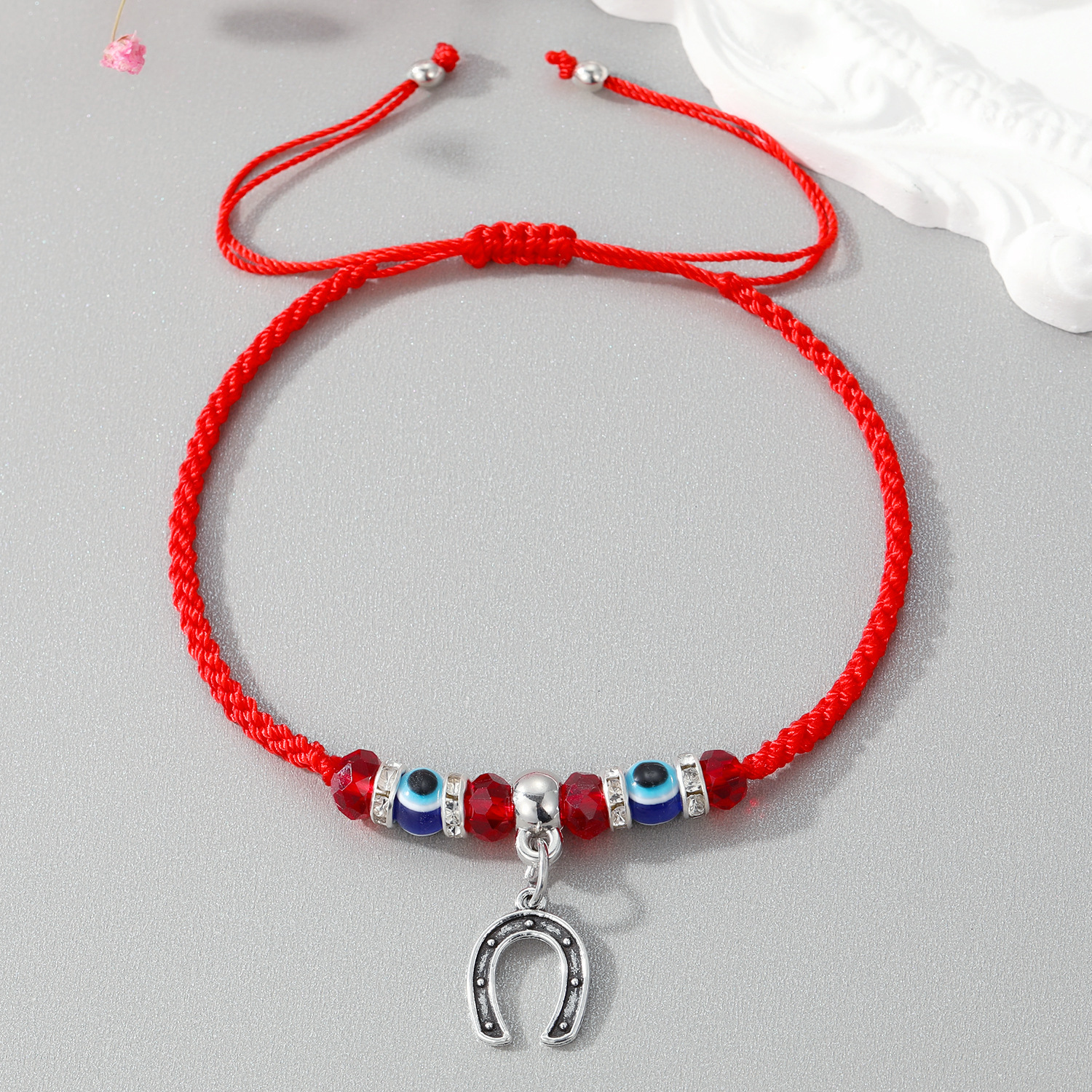 New Popular Red Rope Animal Charm Bracelet Adjustable Bangle Jewelry for Gift
