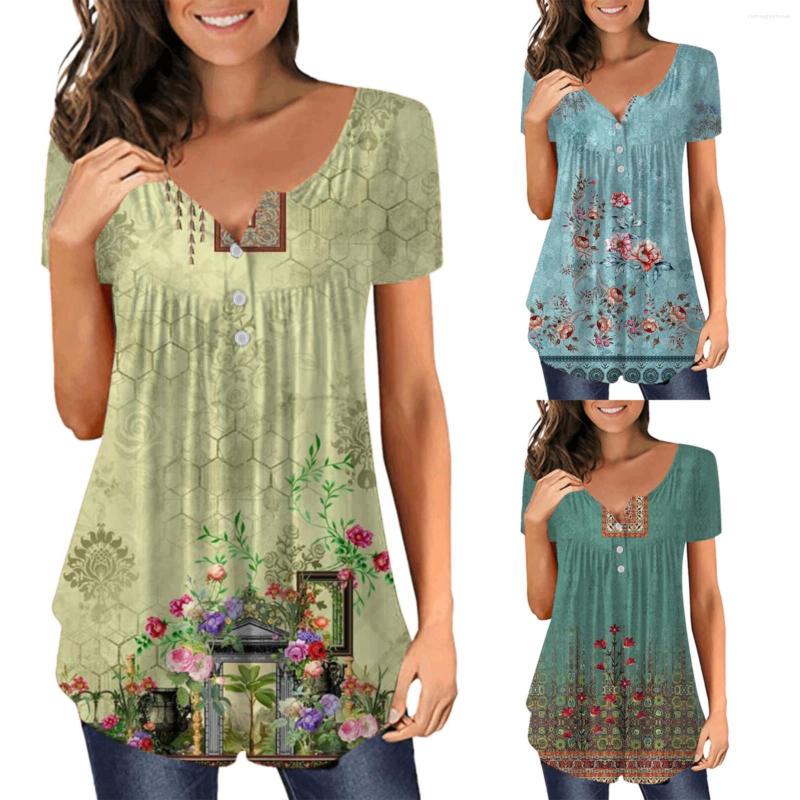 Women' T Shirts Women' Summer Top Casual Shirt V Neck Short Sleeve Button Up Striped Women, Sky blue
Women' T Shirts Women' Summer Top Casual Shirt V Neck Short Sleeve Button Up Striped Women, Sky blue