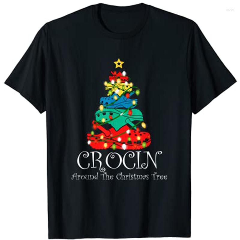 Women's T Shirts Crocin Around The Christmas Tree Funny Xmas Pajama T-Shirt Women Clothes, Blue
Women's T Shirts Crocin Around The Christmas Tree Funny Xmas Pajama T-Shirt Women Clothes, Blue