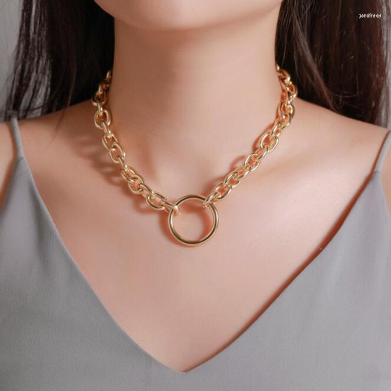 Choker Simple Circle Thick Necklace Gold Color Party Gifts For Women Jewelry Accessories Chocker
Choker Simple Circle Thick Necklace Gold Color Party Gifts For Women Jewelry Accessories Chocker