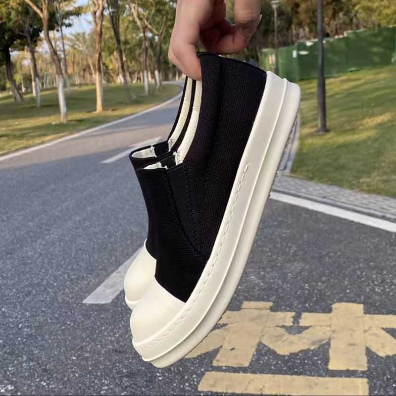 rick RO low top shoes for men canvas one foot shoes black and white board shoes thick soled loafers lazy shoes seasonal single shoes trendy shoes for women, Black classic sail set feet
rick RO low top shoes for men canvas one foot shoes black and white board shoes thick soled loafers lazy shoes seasonal single shoes trendy shoes for women, Black classic sail set feet
