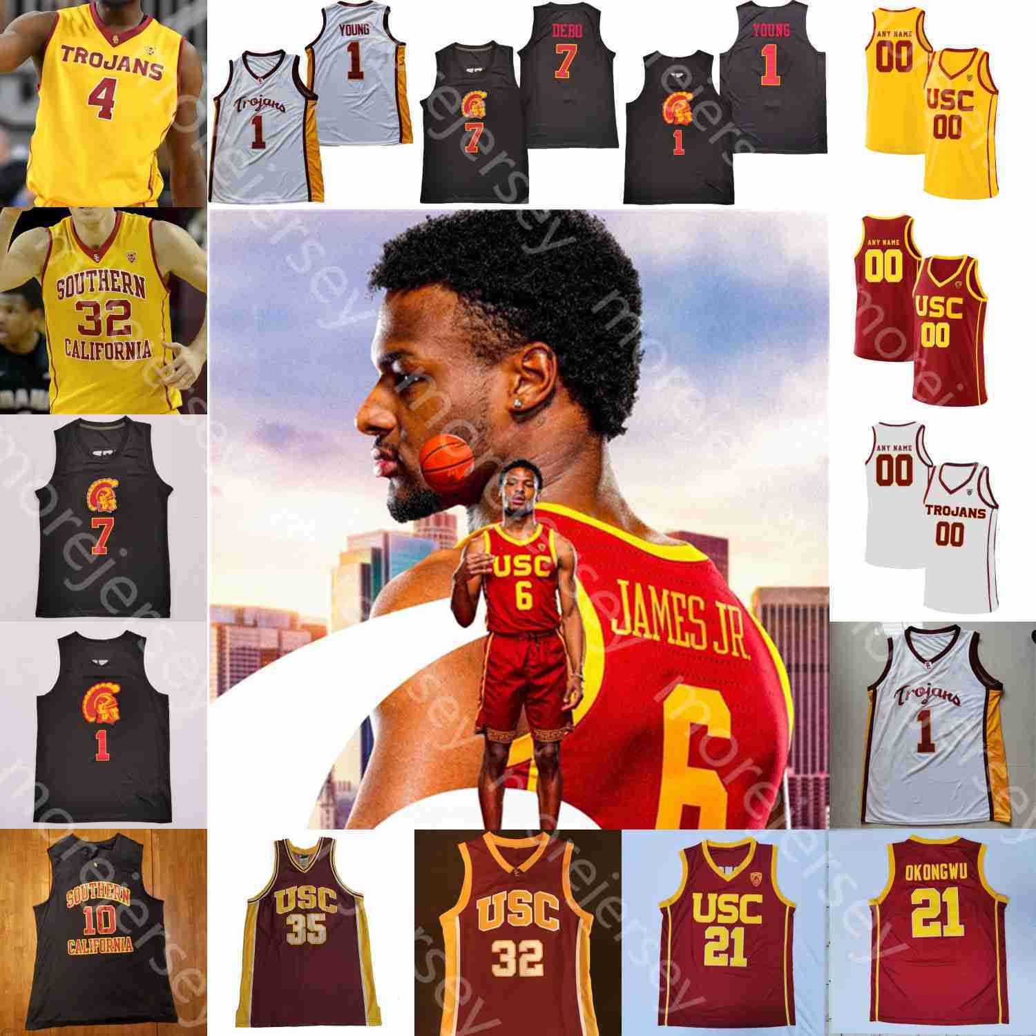USC Trojans Basketball Jersey NCAA College Isaiah Mobley Nick Young Chevez Goodwin Boogie Ellis Drew Peterson Agbonkpolo Anderson Okongwu Vucevic Bronny James Jr., Yellow i
USC Trojans Basketball Jersey NCAA College Isaiah Mobley Nick Young Chevez Goodwin Boogie Ellis Drew Peterson Agbonkpolo Anderson Okongwu Vucevic Bronny James Jr., Yellow i