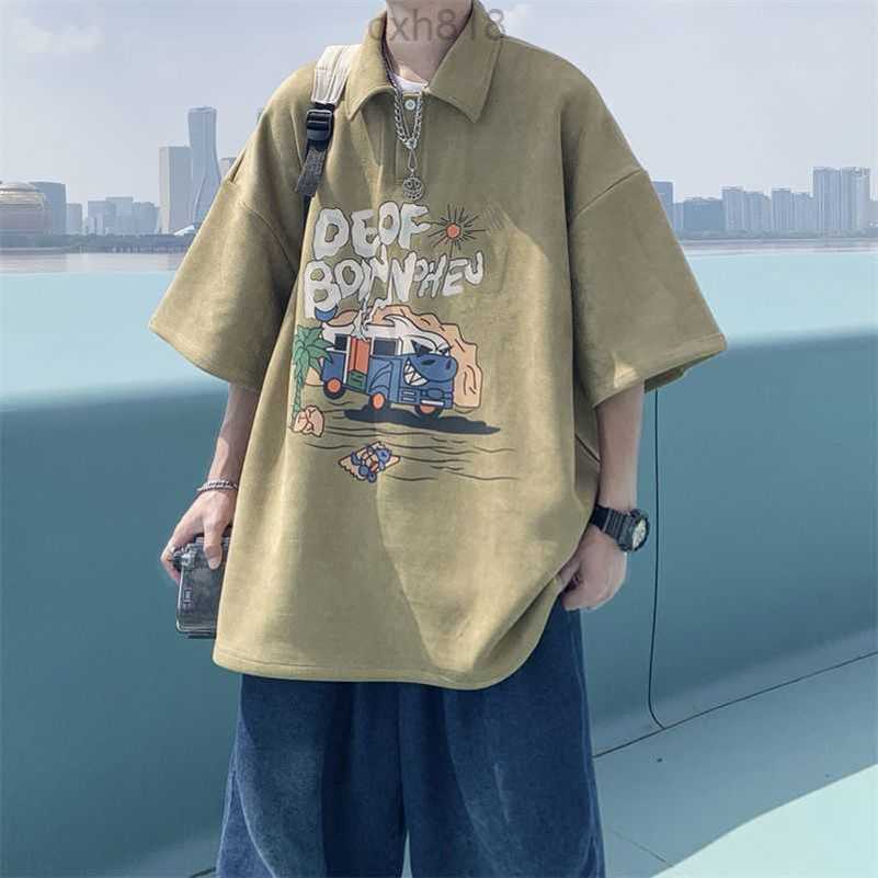 American polo shirt men's short sleeved summer high street clothes ins trendy brand loose T-shirt men, 820 polo shirt olive green high quality
American polo shirt men's short sleeved summer high street clothes ins trendy brand loose T-shirt men, 820 polo shirt olive green high quality