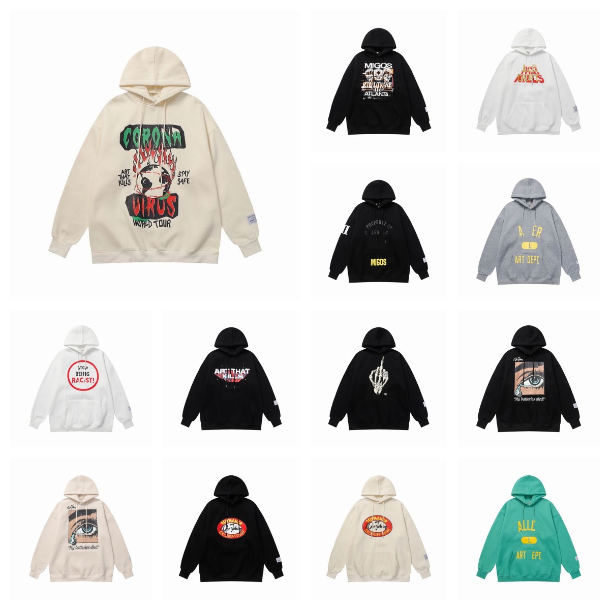 New Men's Hoodies Sweatshirts Hoodie Designer Galleryes Depts Gary Painted Graffiti Used Letters Printed Loose Casual Fashion Men and Women Designer Graffiti Hoody
New Men's Hoodies Sweatshirts Hoodie Designer Galleryes Depts Gary Painted Graffiti Used Letters Printed Loose Casual Fashion Men and Women Designer Graffiti Hoody