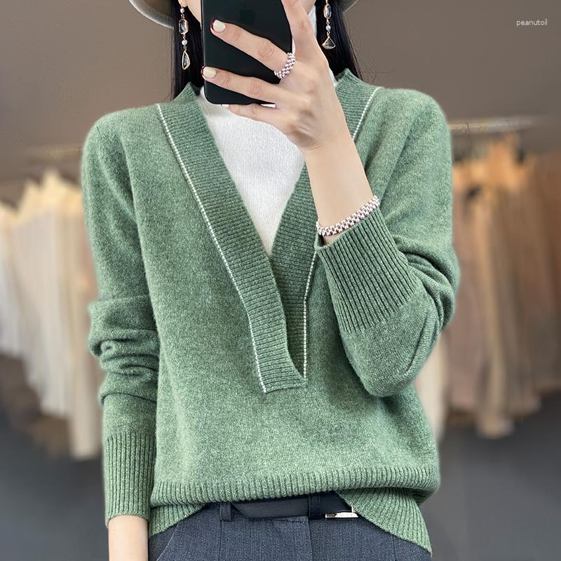 Women's Sweaters S- Wool Women's Pullover Sweater Solid Knitted Simple And Exquisite Long Sleeve Short Style In Autumn Winter, Green
Women's Sweaters S- Wool Women's Pullover Sweater Solid Knitted Simple And Exquisite Long Sleeve Short Style In Autumn Winter, Green