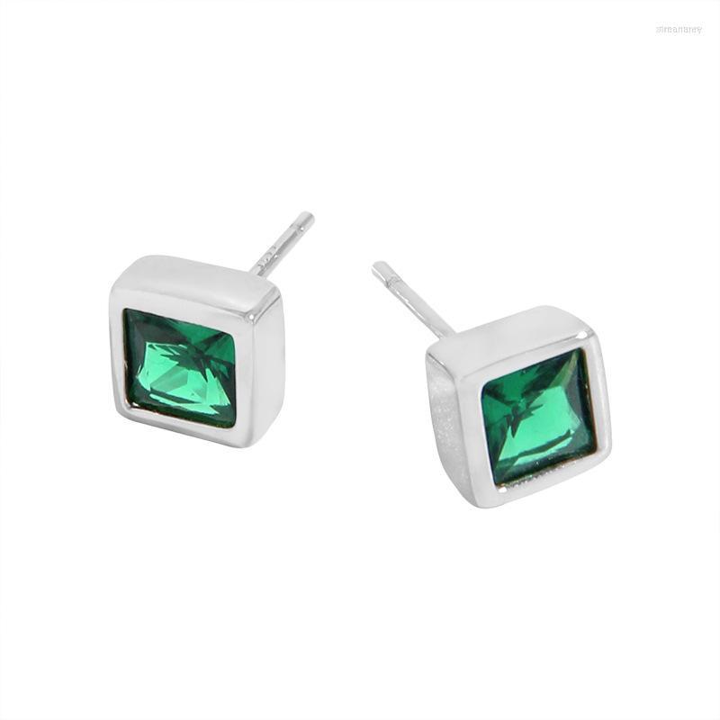 Hoop Earrings Small And Luxurious Design Minimalist Versatile Geometric Emerald Zircon 925 Sterling Silver Female
Hoop Earrings Small And Luxurious Design Minimalist Versatile Geometric Emerald Zircon 925 Sterling Silver Female