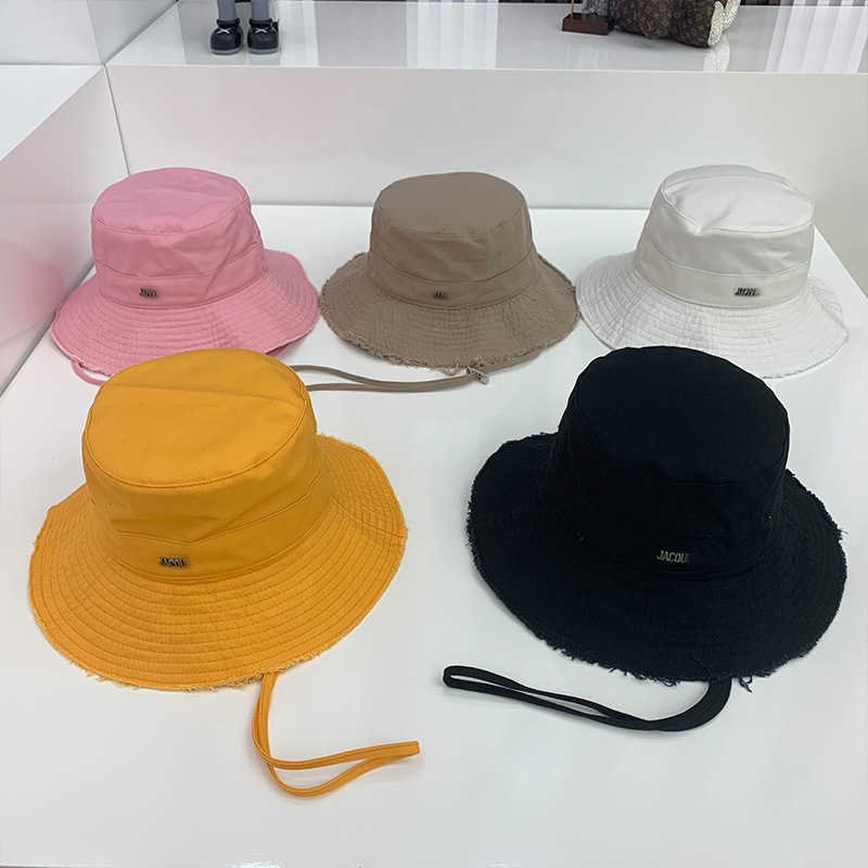 Stingy Fedora Hats For Women Summer Women's Bucket Caps Raw Edges Canvas Drawstring Circumference Wide Brim Hats New Arrivals, #8 blue
Stingy Fedora Hats For Women Summer Women's Bucket Caps Raw Edges Canvas Drawstring Circumference Wide Brim Hats New Arrivals, #8 blue