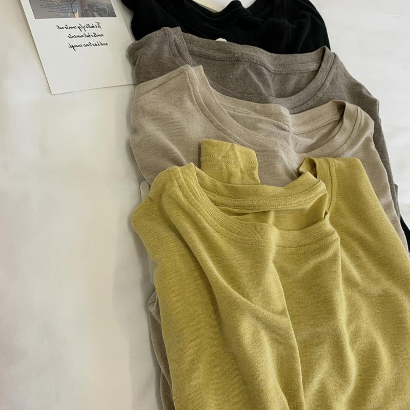 Women's T Shirts Cashmere Feel Autumn Gentle Solid Color Round Neck Sleeve T-shirt Women's Bottomed Shirt Top Thin Sweater, Pink
Women's T Shirts Cashmere Feel Autumn Gentle Solid Color Round Neck Sleeve T-shirt Women's Bottomed Shirt Top Thin Sweater, Pink