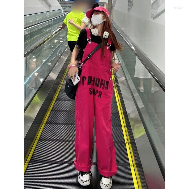 Women's Jeans Women Clothing 2023 Spring Autumn Rose Red Cargo Denim Overalls Loose Straight High Waist Wide Leg Casual Simple Pants
Women's Jeans Women Clothing 2023 Spring Autumn Rose Red Cargo Denim Overalls Loose Straight High Waist Wide Leg Casual Simple Pants