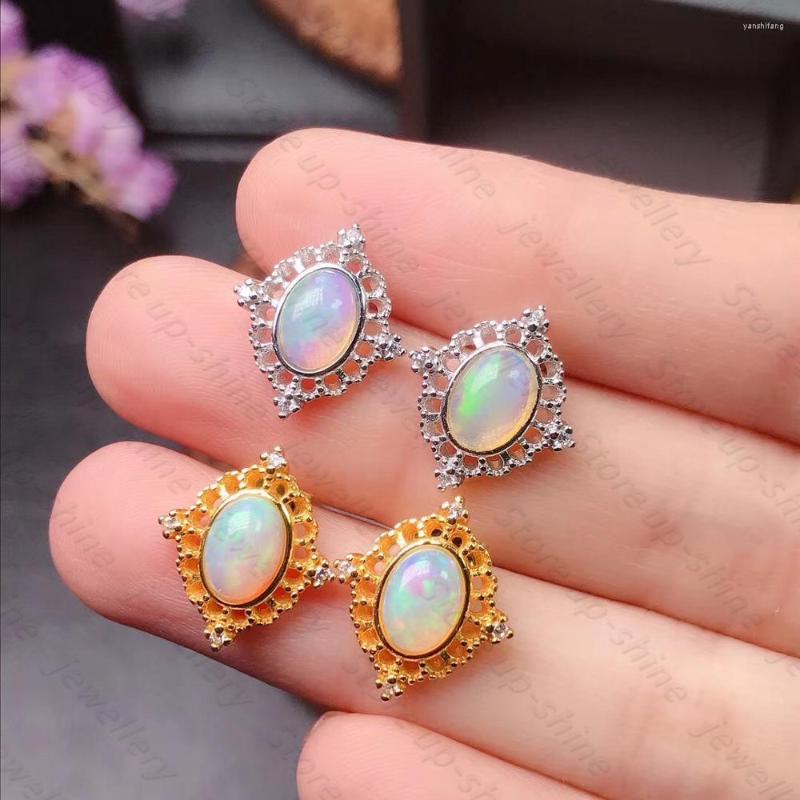 Dangle Earrings 925 Silver Natural Opal Women's Platinum-plated & Gold-plated Exquisite Luxury And Noble Atmosphere
Dangle Earrings 925 Silver Natural Opal Women's Platinum-plated & Gold-plated Exquisite Luxury And Noble Atmosphere