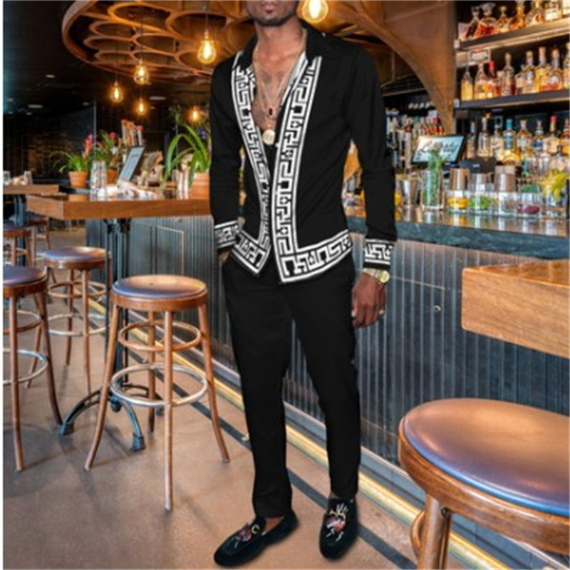 Mens Tracksuits Casual Long Sleeved Shirt And Pants Social Formal Set 230627, Cxcstz-1
Mens Tracksuits Casual Long Sleeved Shirt And Pants Social Formal Set 230627, Cxcstz-1
