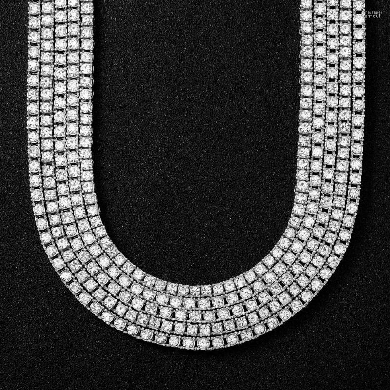 Chains 4mm Iced Out Bling Zircon 1 Row Tennis Chain Necklace Men Hip Hop Jewelry Gold Silver Color Charms
Chains 4mm Iced Out Bling Zircon 1 Row Tennis Chain Necklace Men Hip Hop Jewelry Gold Silver Color Charms