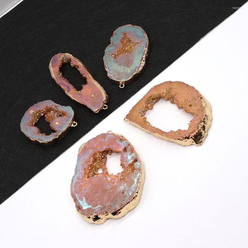 Pendant Necklaces Natural Stone Onyx Crystal Irregular 30-65mm Charm Fashion Making DIY Necklace Earrings Women's Jewelry Accessories 
Pendant Necklaces Natural Stone Onyx Crystal Irregular 30-65mm Charm Fashion Making DIY Necklace Earrings Women's Jewelry Accessories