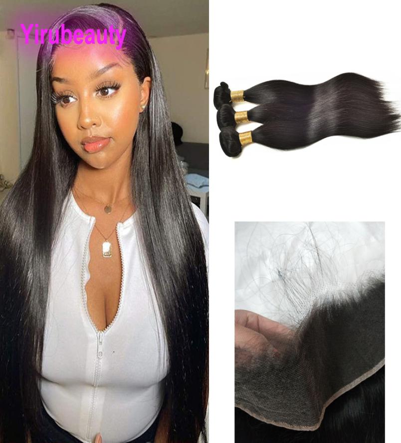Indian Virgin Human Hair Wefts 3 Bundles With HD 134 Lace Frontal Pre Plucked Silky Straight 4 Pcs Extensions6103588, Natural color
Indian Virgin Human Hair Wefts 3 Bundles With HD 134 Lace Frontal Pre Plucked Silky Straight 4 Pcs Extensions6103588, Natural color