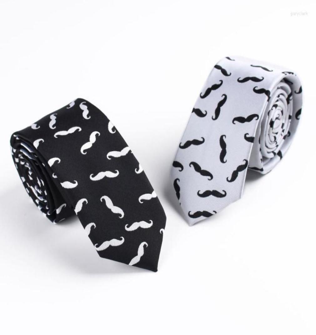 Polyester Black And White Cartoon Moustache 6cm Narrow Tie For Men Women Neck Ties6057137
Polyester Black And White Cartoon Moustache 6cm Narrow Tie For Men Women Neck Ties6057137