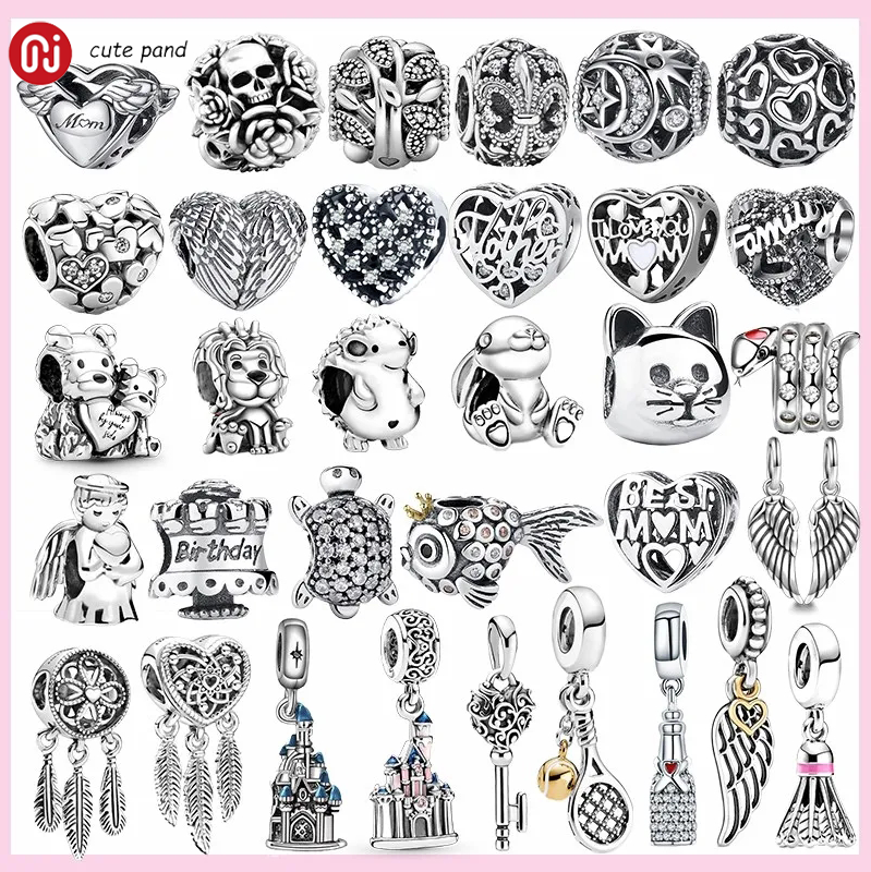 925 silver beads charms fit pandora charm Bracelet Feather Root Wings Bead Turtle Fish Lion charm set
925 silver beads charms fit pandora charm Bracelet Feather Root Wings Bead Turtle Fish Lion charm set