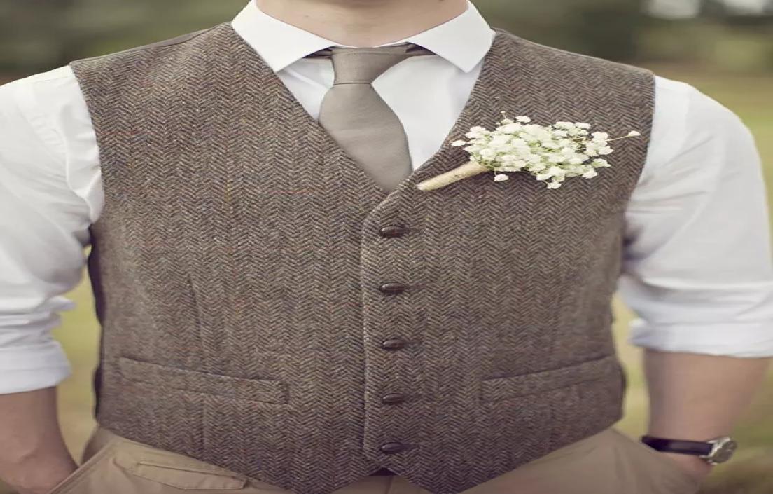 2019 Brand Brown Wool Herringbone Tweed Vests Custom Made Mens Suit Vest Slim Groom Vests Vintage Wedding Vest Plus Size British W2189510
2019 Brand Brown Wool Herringbone Tweed Vests Custom Made Mens Suit Vest Slim Groom Vests Vintage Wedding Vest Plus Size British W2189510