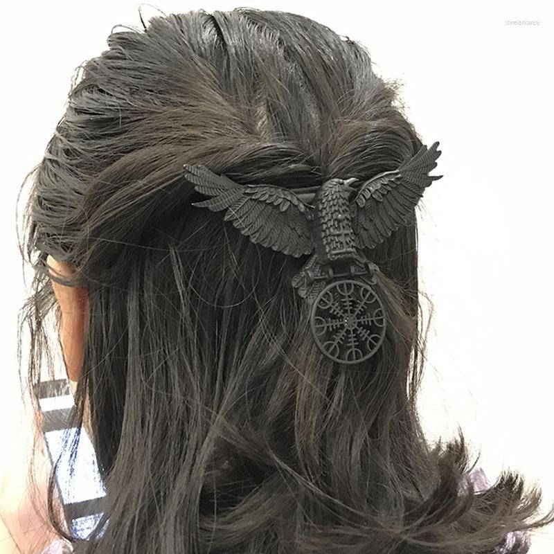 Hair Clips Women Viking Black Oversized Crow Clip For Girls Vintage Goth Punk Raven Wing Hairpin Accessories Gift Haarschmuck
Hair Clips Women Viking Black Oversized Crow Clip For Girls Vintage Goth Punk Raven Wing Hairpin Accessories Gift Haarschmuck