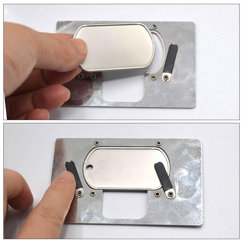 Stamps Stailness Steel Aluminium Metal Embosser Stamping Machine 52 Characters Manual Dog Tags Card Embossing, Green
Stamps Stailness Steel Aluminium Metal Embosser Stamping Machine 52 Characters Manual Dog Tags Card Embossing, Green