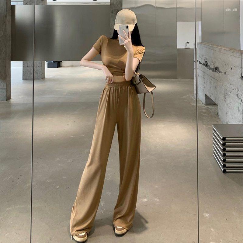 Women' Two Piece Pants 2023 Casual 2 Set Women T-Shirt Top Loose Summer Solid Color Trend Tracksuit Female Student Outfits W29, White
Women' Two Piece Pants 2023 Casual 2 Set Women T-Shirt Top Loose Summer Solid Color Trend Tracksuit Female Student Outfits W29, White