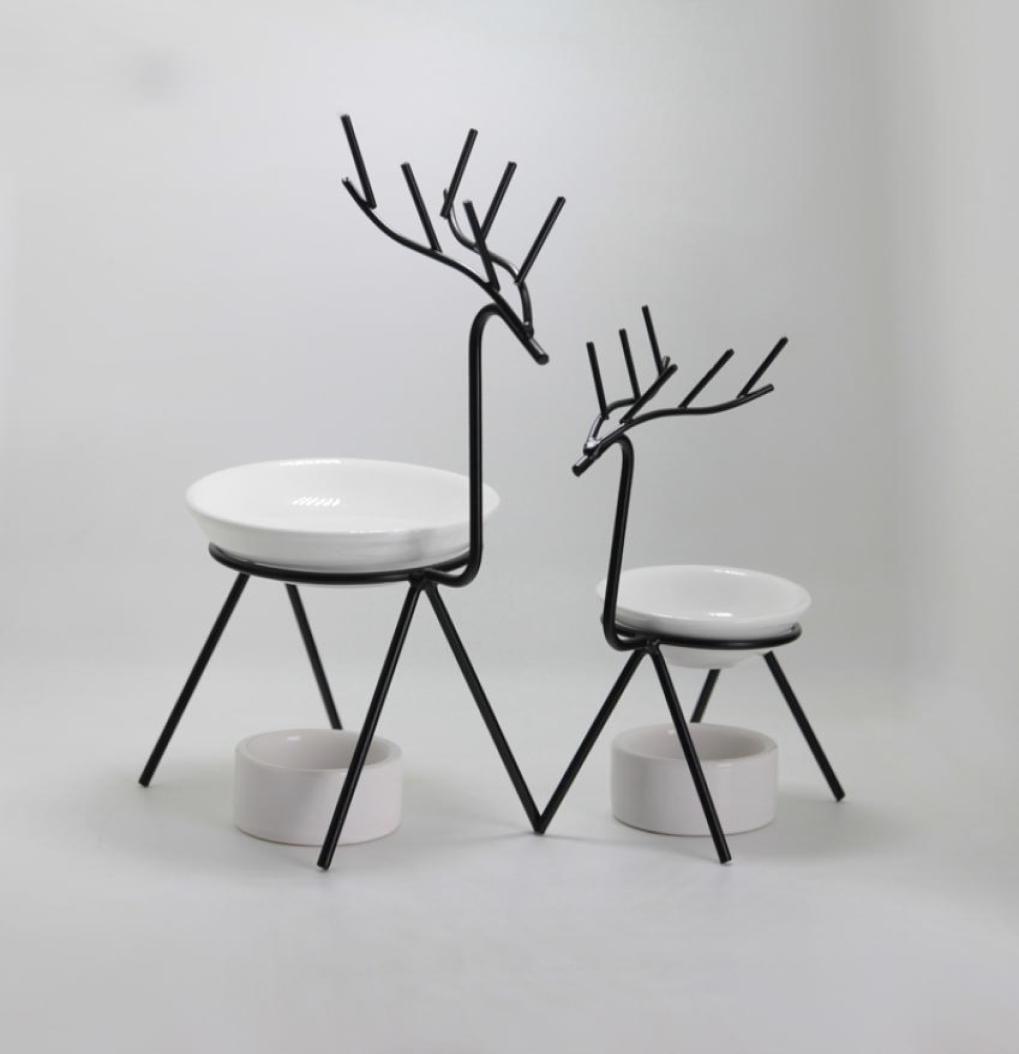 Deer Aroma Iron Stand Ceramic Oil Burner Arts High Quality Candle Aromatherapy Oil Lamp Gifts Crafts Home Decorations Furnace6720028
Deer Aroma Iron Stand Ceramic Oil Burner Arts High Quality Candle Aromatherapy Oil Lamp Gifts Crafts Home Decorations Furnace6720028