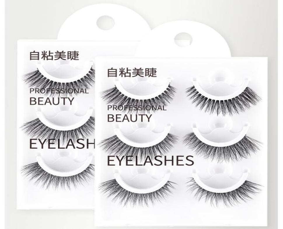 Reusable Selfadhesive False Eyelashes Waterproof Adhesive Tape Eye Lashes to Wear No Glue Needed Natural4313846
Reusable Selfadhesive False Eyelashes Waterproof Adhesive Tape Eye Lashes to Wear No Glue Needed Natural4313846