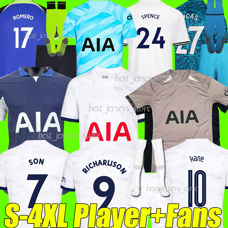 4XL 23/24 KANE SON RICHARLISON Soccer Jerseys PEDRO PORRO KULUSEVSKI PERISIC HOJBJERG LLORIS MADDISON 2023 2024 ROMERO DANJUMA Football shirts Men kids Kits sock, 22-23 third
4XL 23/24 KANE SON RICHARLISON Soccer Jerseys PEDRO PORRO KULUSEVSKI PERISIC HOJBJERG LLORIS MADDISON 2023 2024 ROMERO DANJUMA Football shirts Men kids Kits sock, 22-23 third