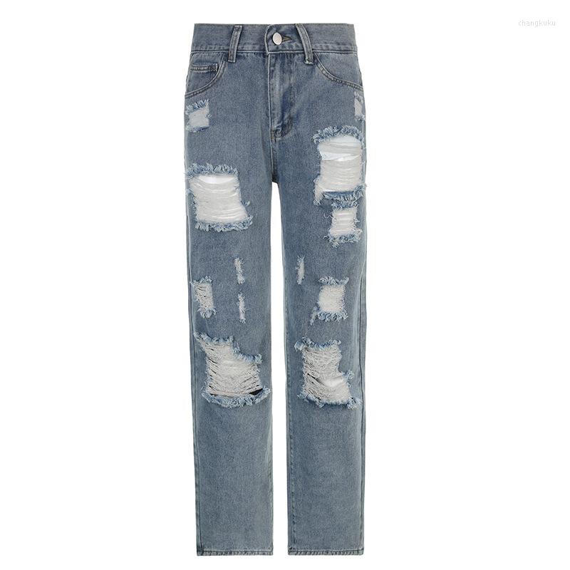 Women' Jeans Sexy Ripped Woman Vintage Female Denim Trousers Mid Waist Loose Wide Leg Pants Y2K Summer Plus Size High Street Jean, Colour
Women' Jeans Sexy Ripped Woman Vintage Female Denim Trousers Mid Waist Loose Wide Leg Pants Y2K Summer Plus Size High Street Jean, Colour