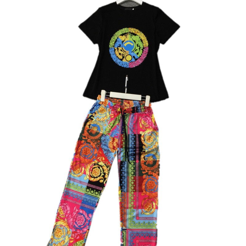 Women Two Piece Pants Designer Sets Tracksuits two Piece Set letter print set Short Sleeve T-shirt Pants Casual Sports Suit round Neck Outfits Solid Jogging Suit, White
Women Two Piece Pants Designer Sets Tracksuits two Piece Set letter print set Short Sleeve T-shirt Pants Casual Sports Suit round Neck Outfits Solid Jogging Suit, White